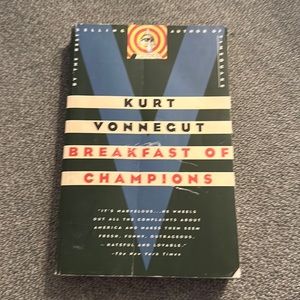USED Breakfast of Champions paperback book - used and some writings / wear&tear